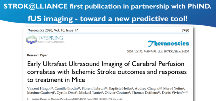 A first co-publication from PhIND and STROK@LLIANCE